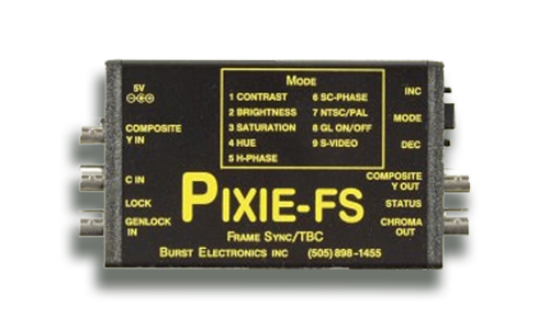 Pixie Frame-Sync & TBC